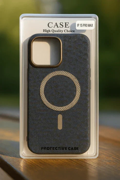 Luxury Texture MagSafe Case